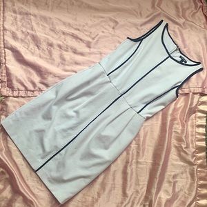 White and Black Polyester Dress/APT.9